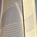 738754 Торшер VARESE 30W LED 1900LM 380G ХРОМ 3000K