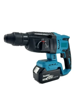 Перфоратор 1080 Вт, 2 АКБ, До 2 часов автономной работы,3 режима,SDS+