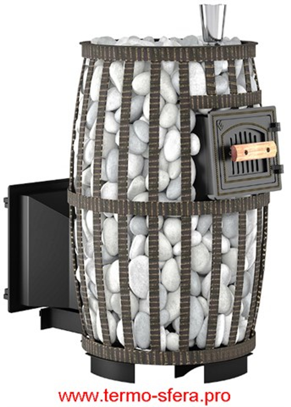 Печь ВЕЗУВИЙ Легенда Русский пар Ковка 30 (505)