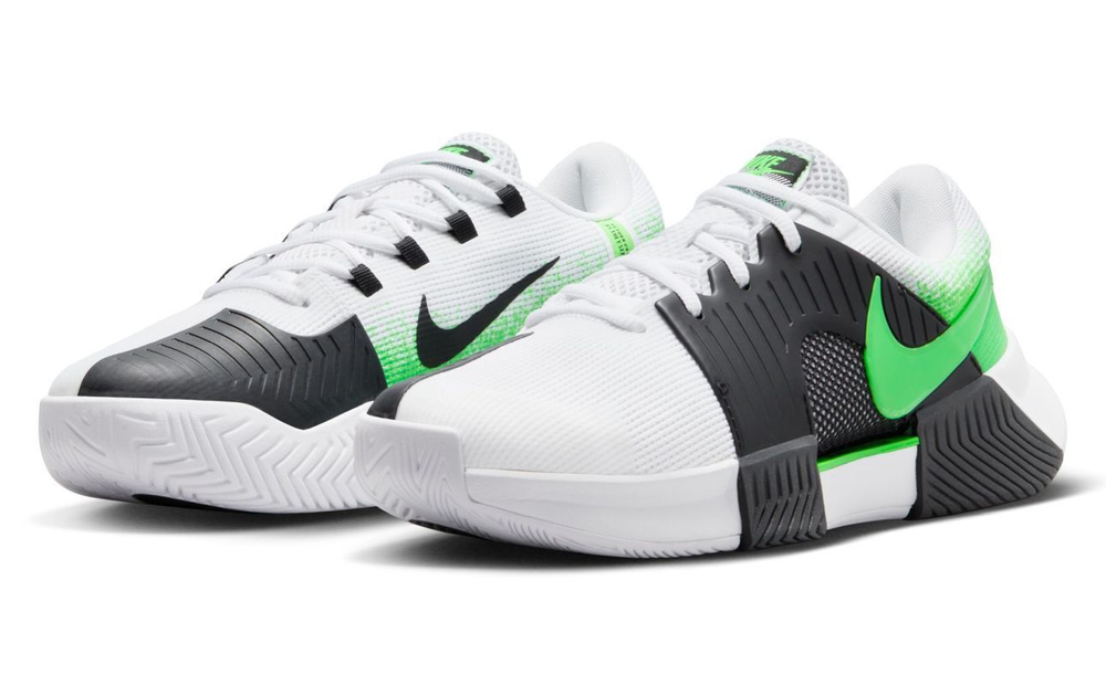 Женские теннисные кроссовки Nike Zoom GP Challenge 1 - white/poison green/black