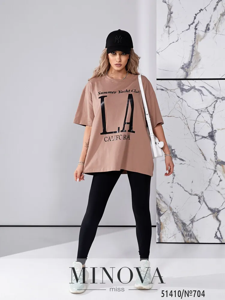 Футболка 704-мокко Minova