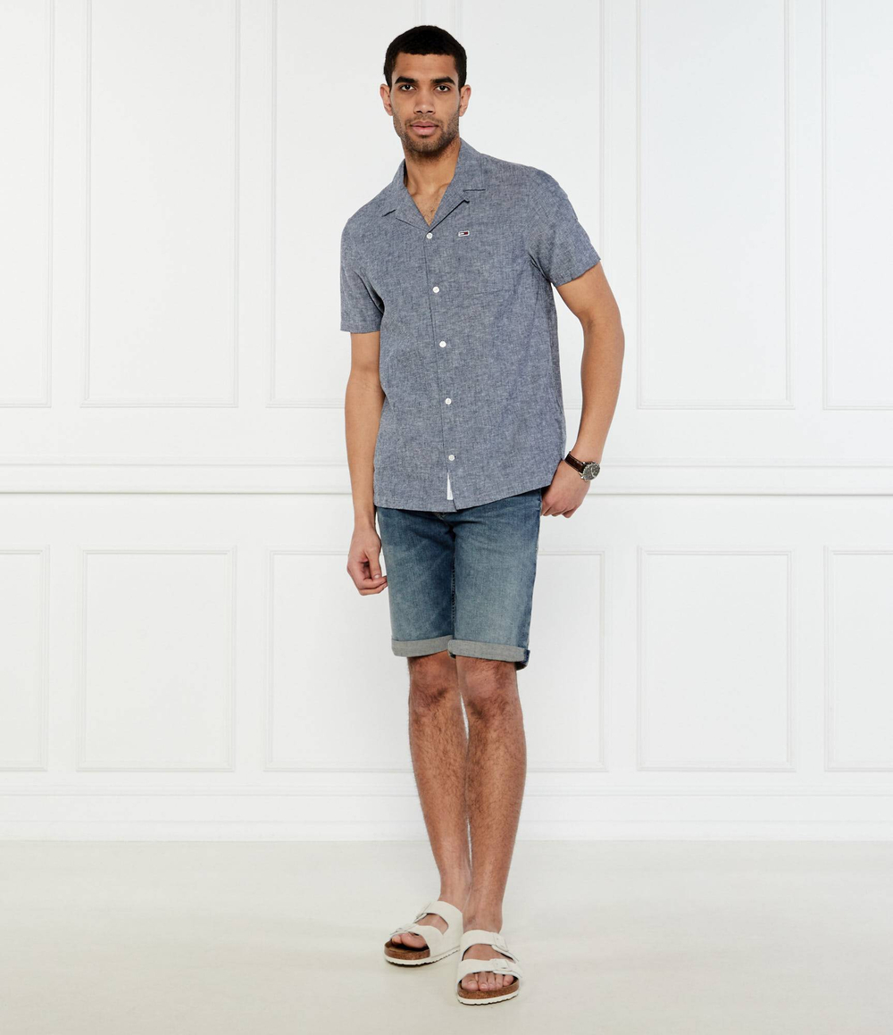 Рубашка Tommy Jeans - голубой(DM0DM20895)