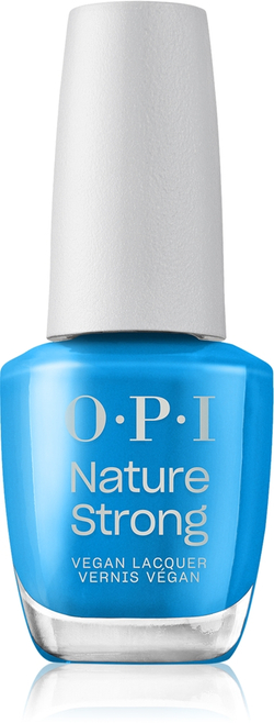 OPI Nature Strong Nails&Skin - Лак для ногтей веганский оттенок Fresh as a Blue Daisy, 15 ml