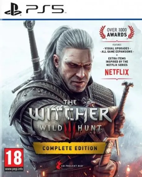 PS5 The Witcher 3: Wild Hunt – Complete Edition (Новый, Полностью на русском языке, PPSA-04021;PPSA-03977)