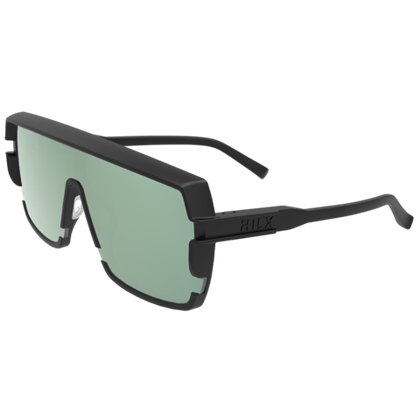 Спортивные очки HILX Youngblood Matt Black / Green Lens