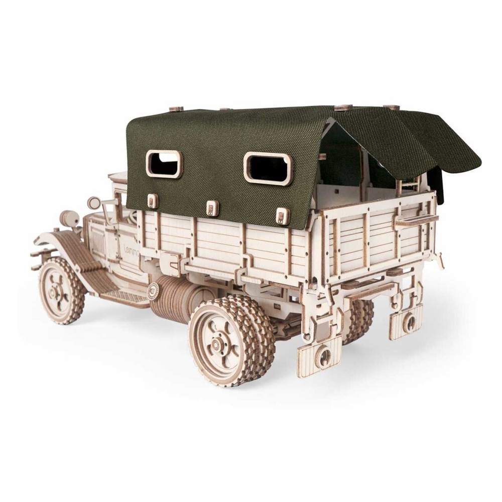 Деревянный конструктор Грузовик ГАЗ-АА с тентом (Lemmo)