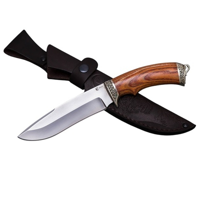 Нож кузница Семина Скиф, ст.VG -10, литье,стаб.ясень