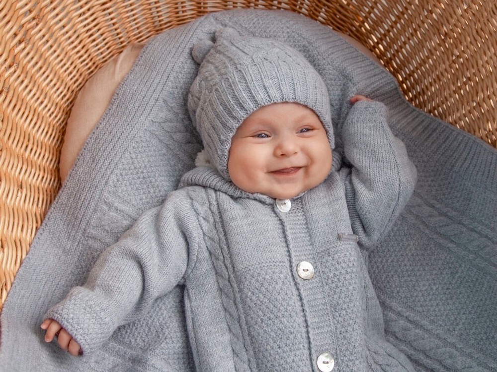 Комплект 3 предмета, Серо-голубой