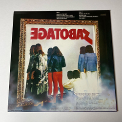 Винтажная виниловая пластинка LP Black Sabbath Sabotage (Japan 1980) (No Obi)