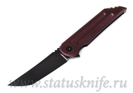 Нож Hoback Kwaiback MK6 Titanium Deep Red M390 DLC Black