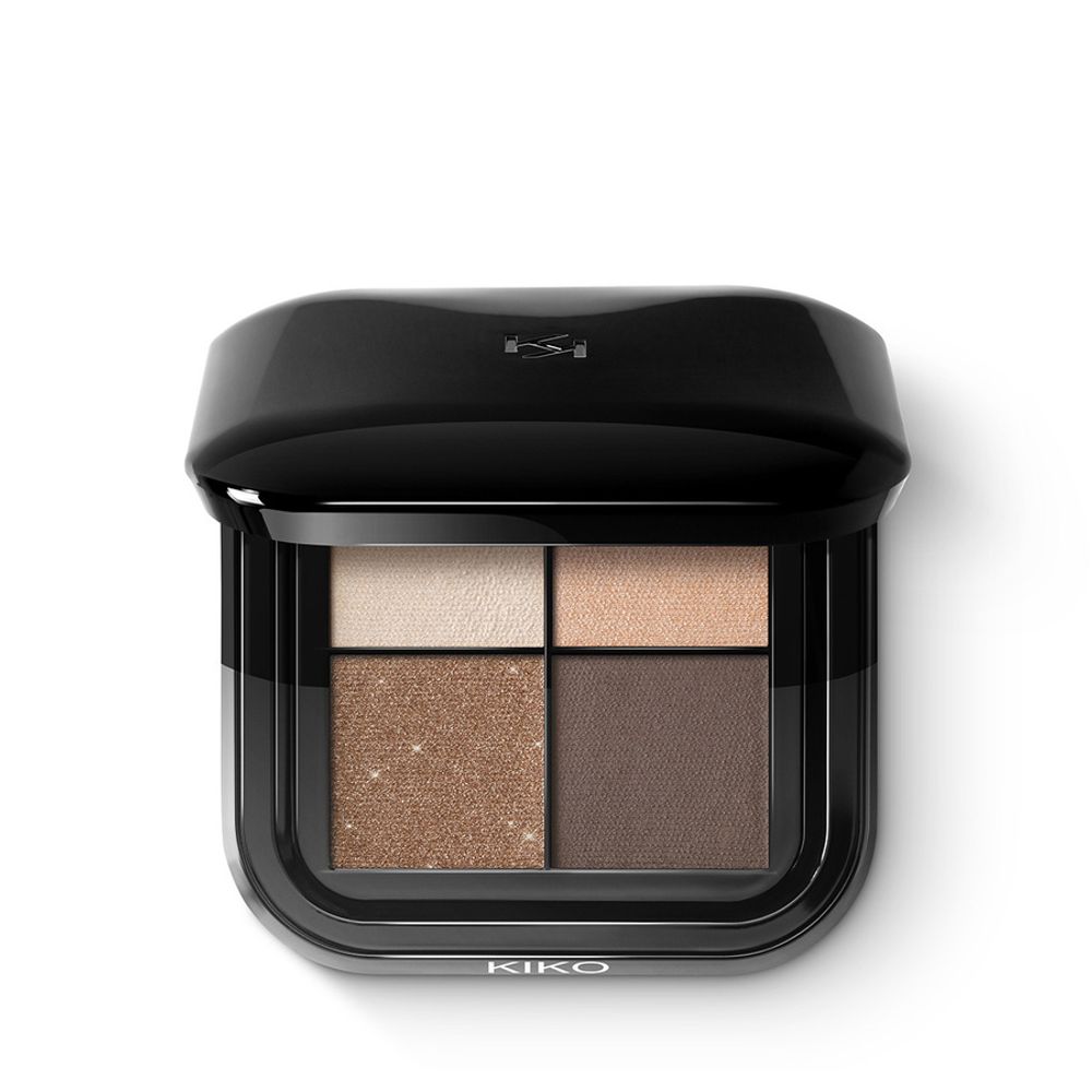 Палетка для глаз KIKO Milano Bright Quartet Baked Eyeshadow Palette - 01