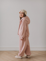 Костюм с бантом, Пудровый