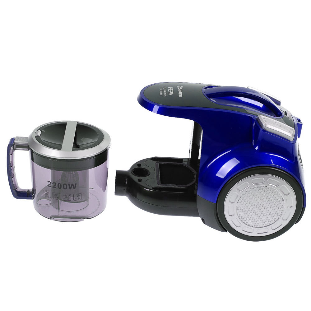 Пылесос HEPA 2200Вт синий SA-8313BL
