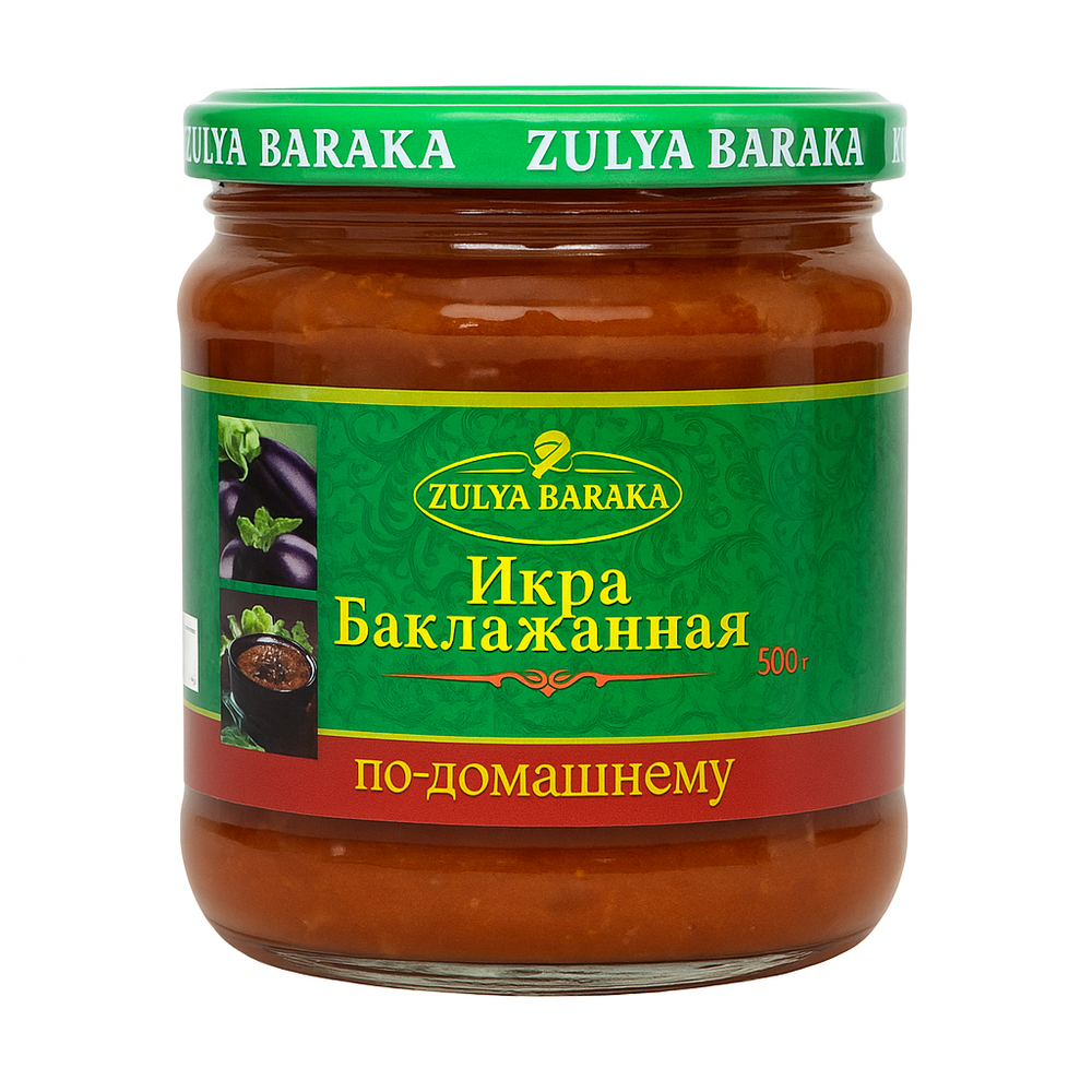Икра из баклажанов Zulua Baraka 430 гр