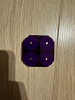 Square Counters, two tracks. Violet