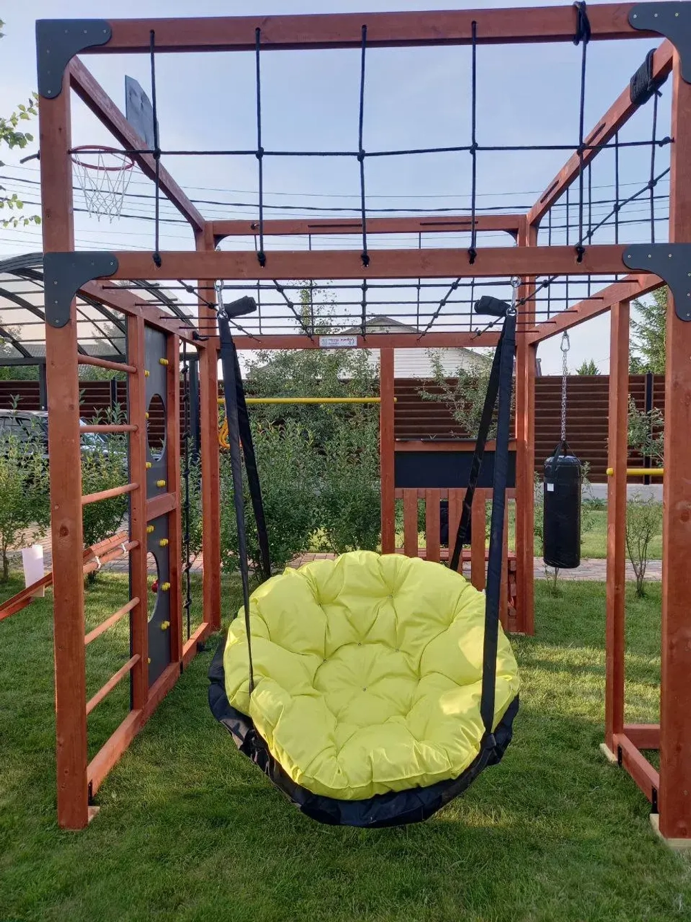 Детская площадка Савушка КУБ-1 (махагон)