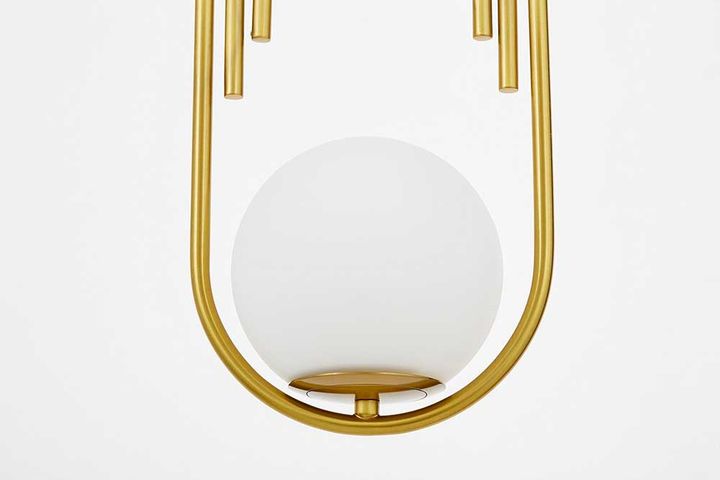 Подвесной светильник Lumina Deco Zanetti LDP 5522-1 WT+MD