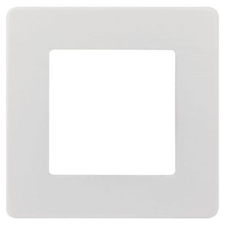 Рамка 1-м 12-5101-01 сатин бел. Эра Б0052499