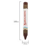 Восковые карандаши утолщенные BRAUBERG "АКАДЕМИЯ", НАБОР 12 цветов, 227287