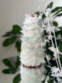Пряжа Единорог UNICORN мультиколор с шишибриками 50 g