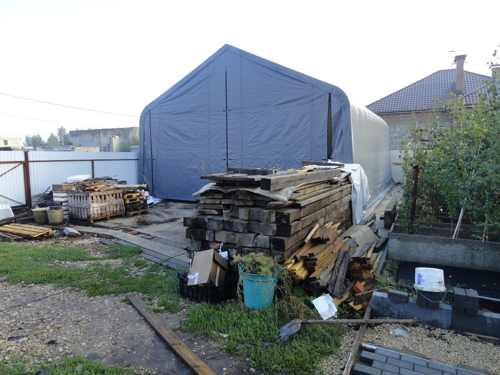 Ангар тентовый ShelterLogic 8.6x12.1х6 м