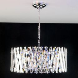 Citilux Ингвар CL334281 Люстра подвесная хрустальная Хром