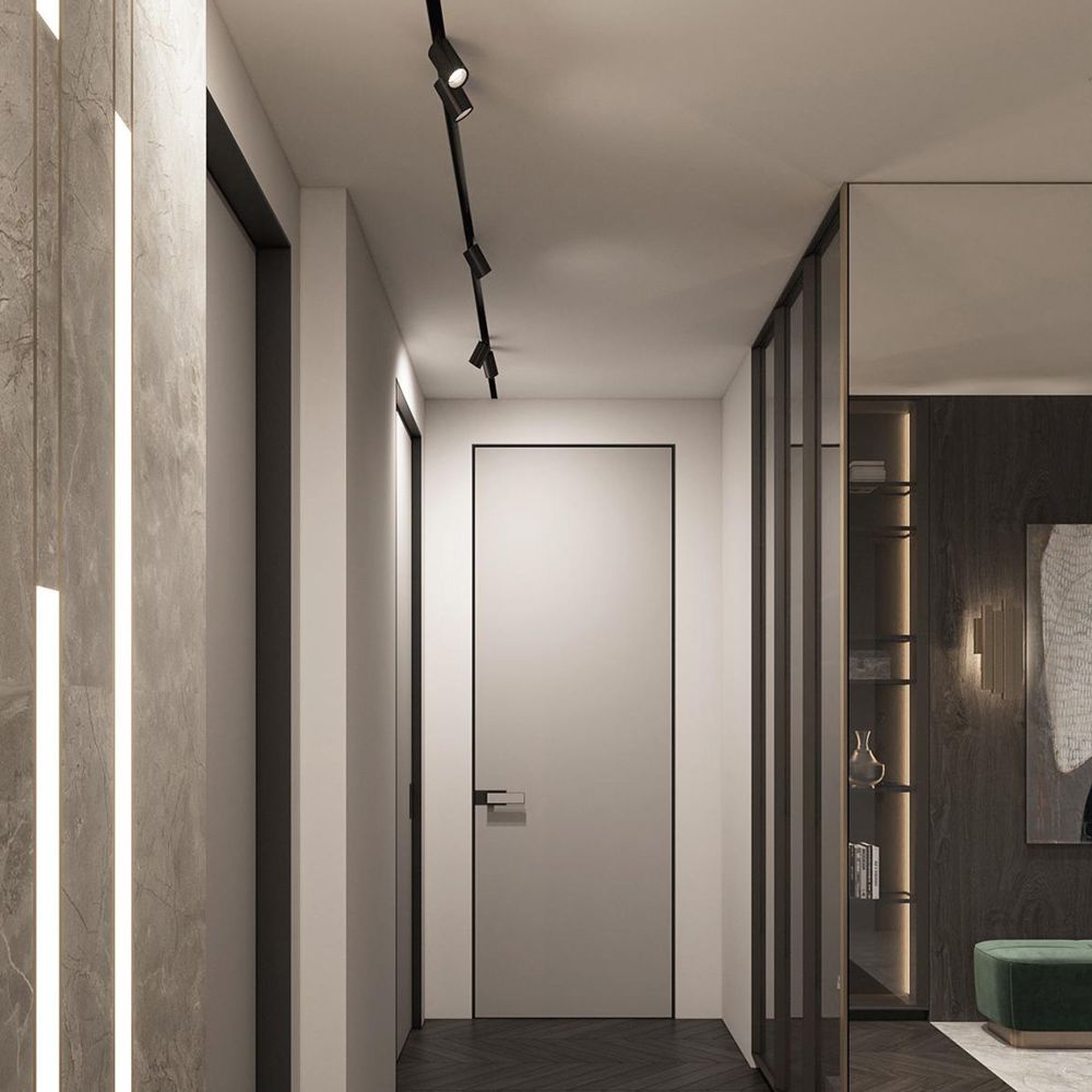 ULB-M60-24W-4000K-35 BLACK Светильник-прожектор светодиодный трековый. Для магнитного шинопровода. 900 Лм. Белый свет 4000К. Черный. ТМ Uniel