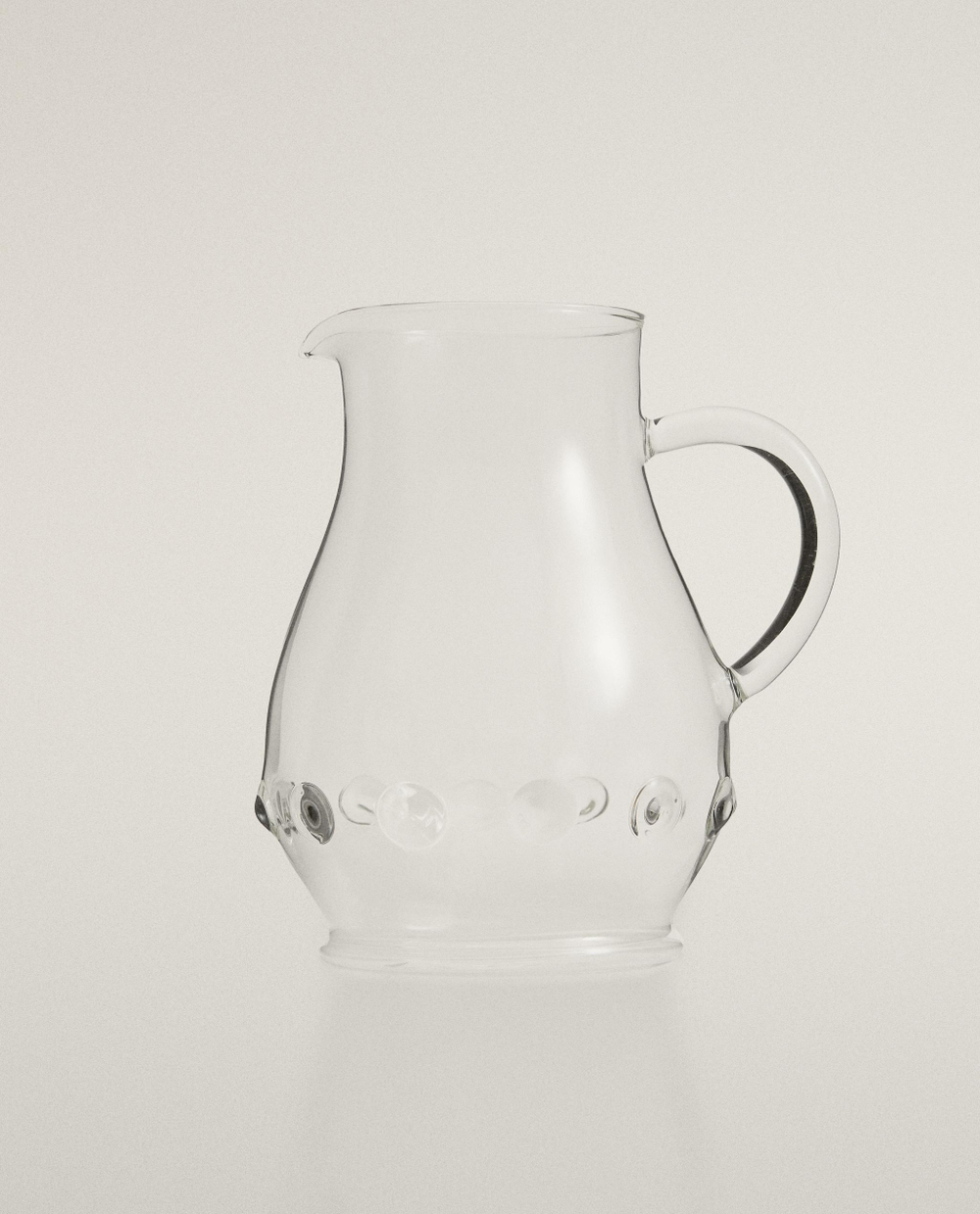 Zara Home кувшин из боросиликатного стекла, цвет прозрачный, 21 см