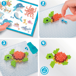 Aquabeads - Океанариум с животными 1500 бусин 35046