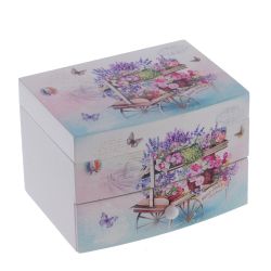 GAEM Шкатулка для украшений музыкальная, L13 W10 H9 см
