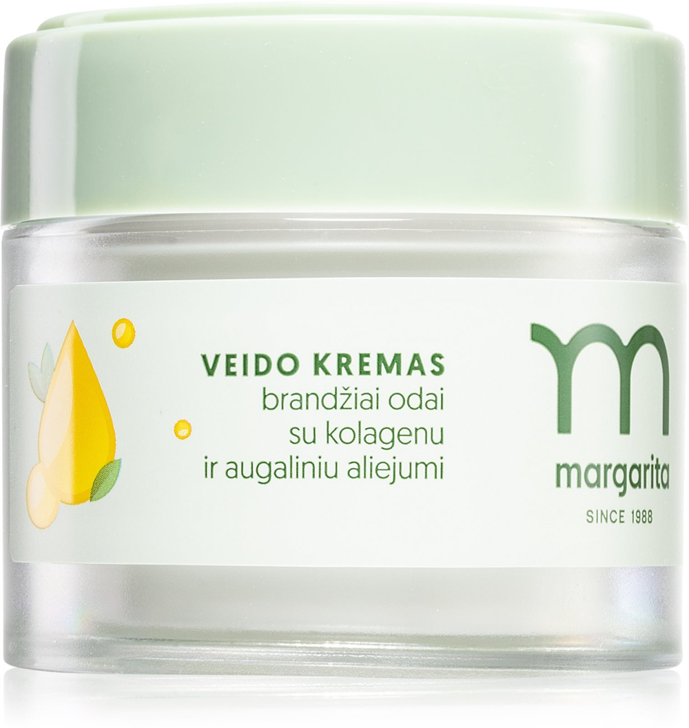 Margarita Face Cream - питательный крем для лица с коллагеном /   50  ml  / GTIN 4770001336540