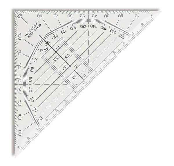 Угольник-транспортир 45/113, 745630