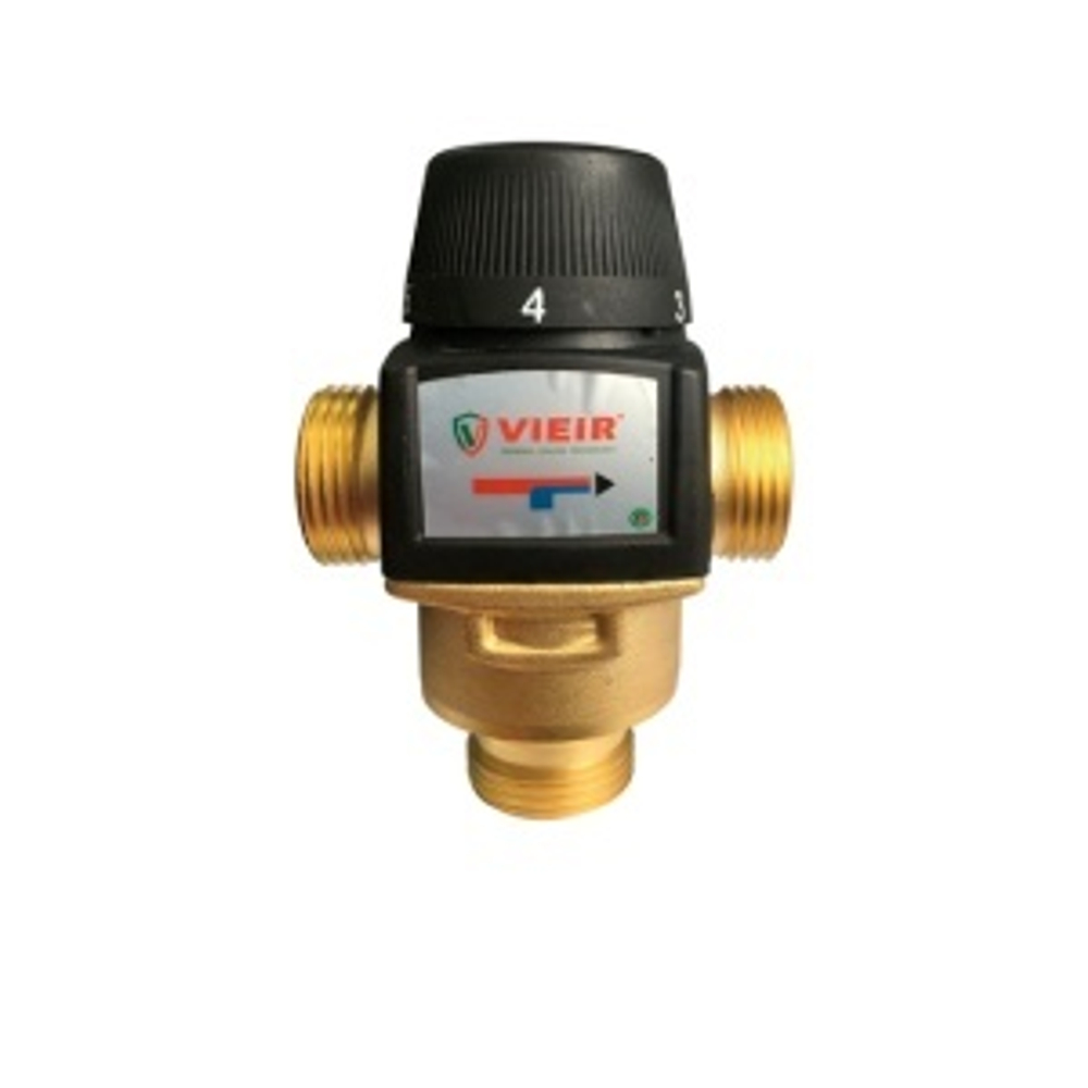 Термостатический смесительный клапан 1" (35-60℃, KVS4,5)  "ViEiR" (30/1шт)