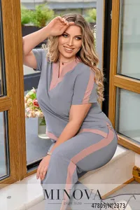Костюм 2373-Серый Minova
