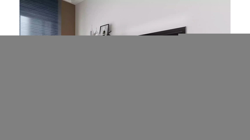 Модульная стенка Билли Айден 11 Белый Фасадный 0101 197*40*135 см, Белый   Фиеста