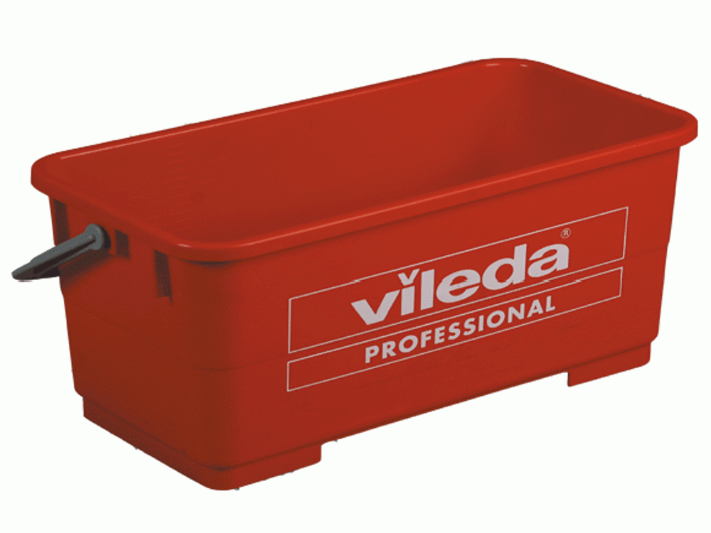 Ведро для мытья окон Vileda, 25 литров, красное