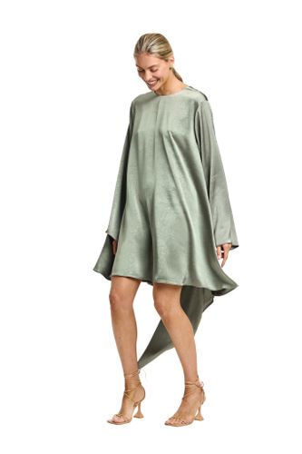 Платье асимметричное Invitation olive