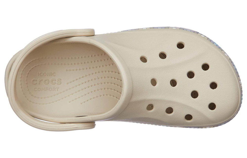 Crocs Bayaband tucco Multi comfortable hole shoes for men and women the same style marl/multicolor