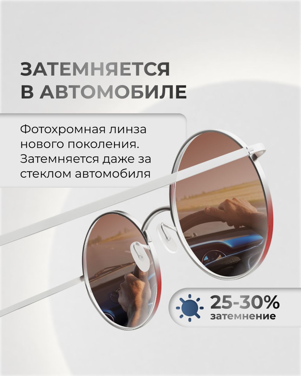 Линза фотохромная IG 1.67 Blue Light Blocker Photo Линза фотохромная IG 1.67 Blue Light Blocker Photo
