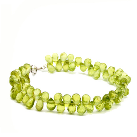 Браслет "Капель" хризолит