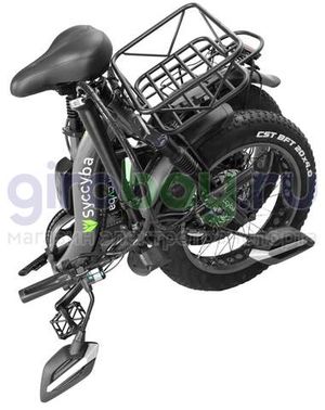 Электровелосипед Syccyba F11 Pro (48V/20Ah) - Серый обод фото №15