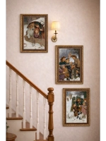 Картина на стену интерьерная на холсте "Дети"