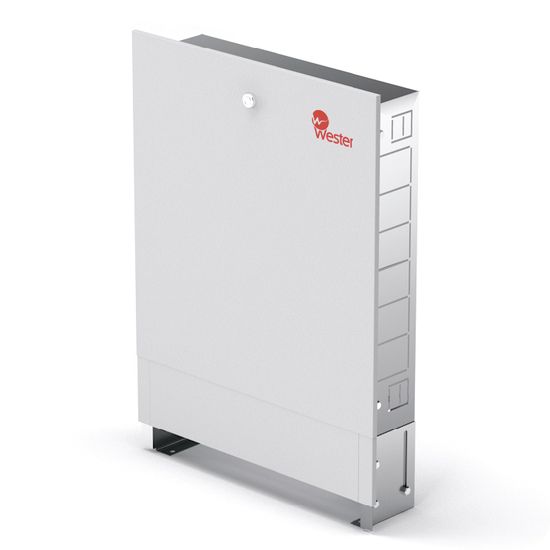 Шкаф коллекторный Wester ШРВ-6 встраиваемый (1194х120-180х648-711)