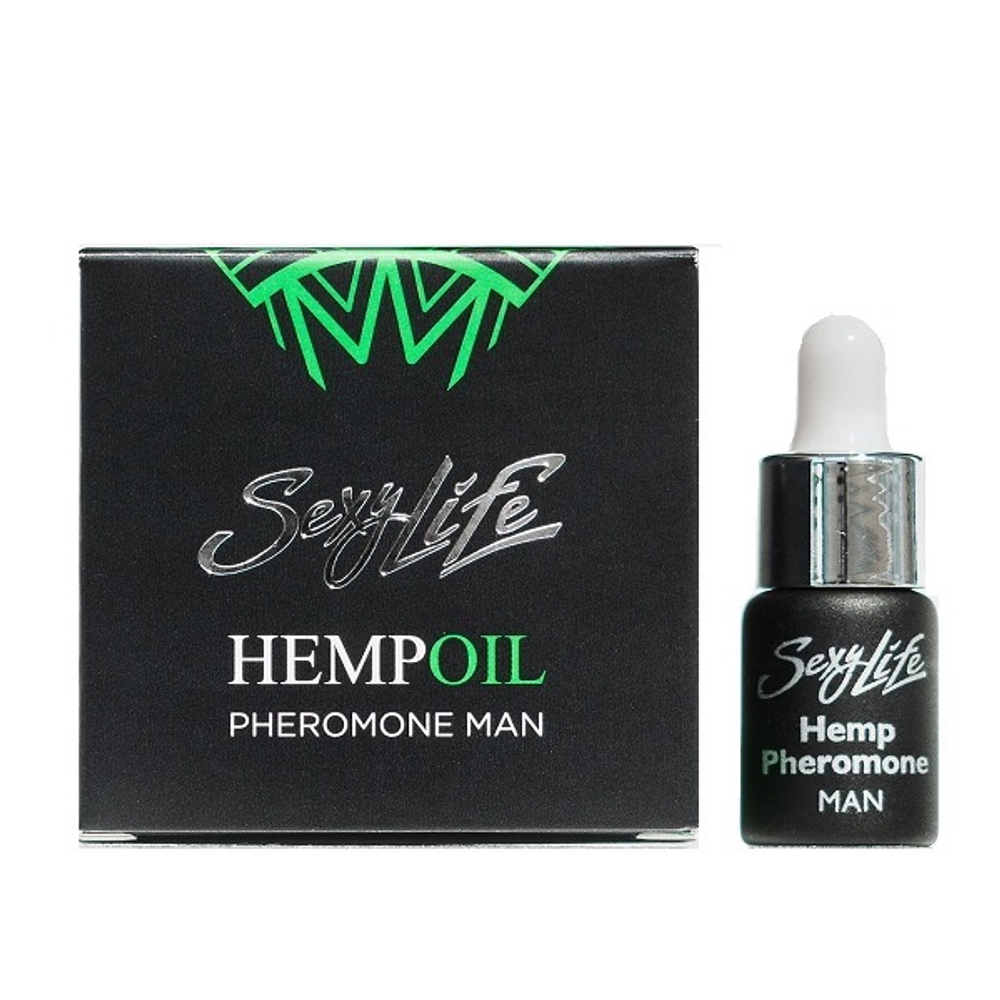 Мужские духи с феромонами Парфюм престиж М Sexy Life Hempoil man 5мл
