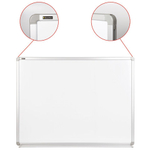 Доска магнитно-маркерная 90х120 см, улучшенная алюминиевая рамка, ГАРАНТИЯ 10 ЛЕТ, BRAUBERG Premium, 231715