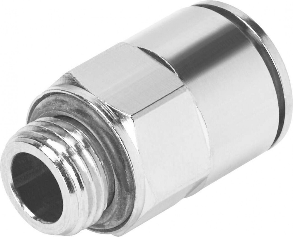 Штуцер цанговый Festo NPQM-D-G18-Q6-P10 (комплект 10 шт)