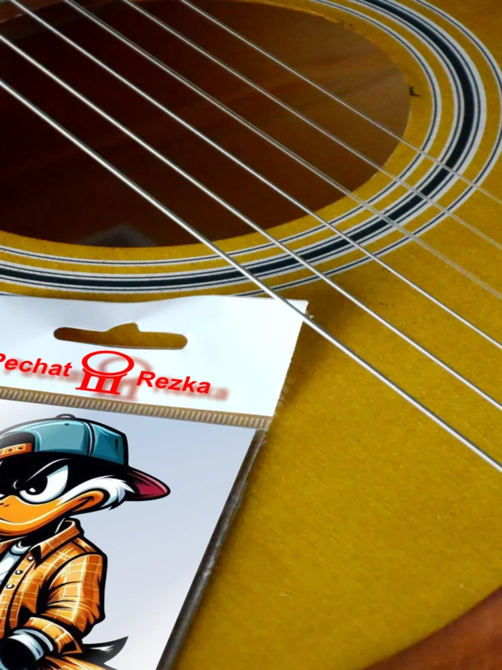 Стикер - Крутая утка Дак