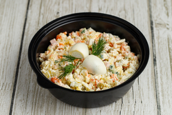 Салат «Оливье» с ветчиной банкетный 500 гр.