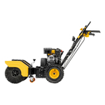 Гибридная снегоуборочная машина с функц. подметания SWB-600, 212 сс, руч. старт, 2 насадки Denzel