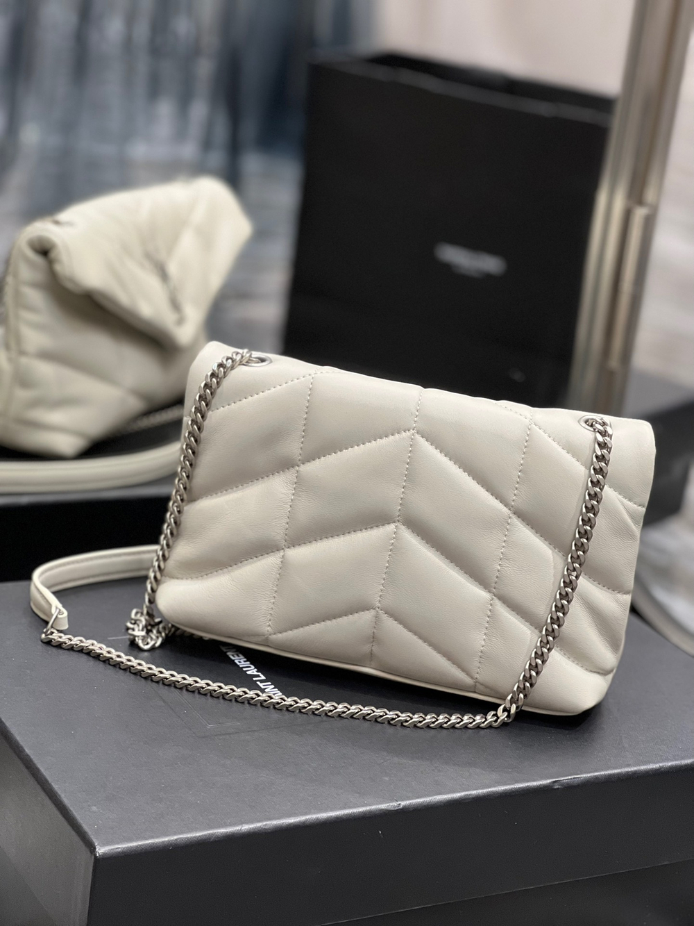 Saint Laurent Loulou Puffer Bag 23 cm